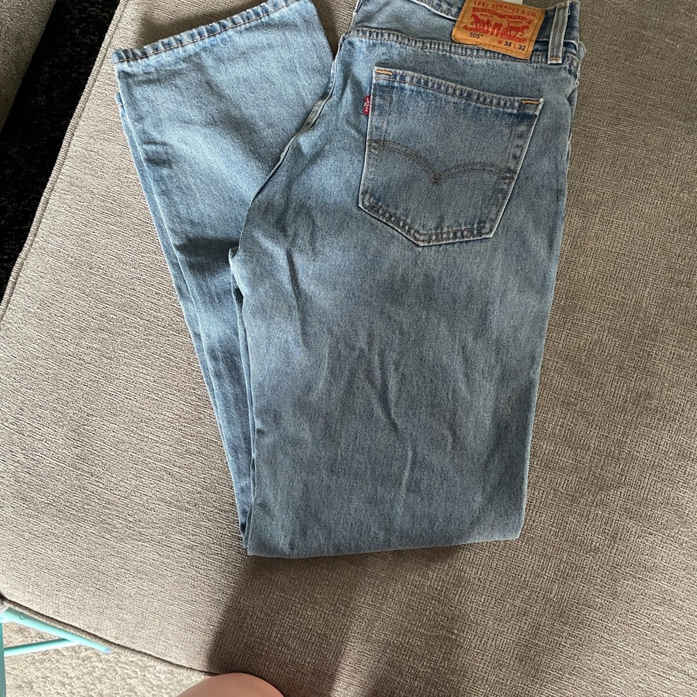 Levi's Men's Classic Blue Straight Jeans